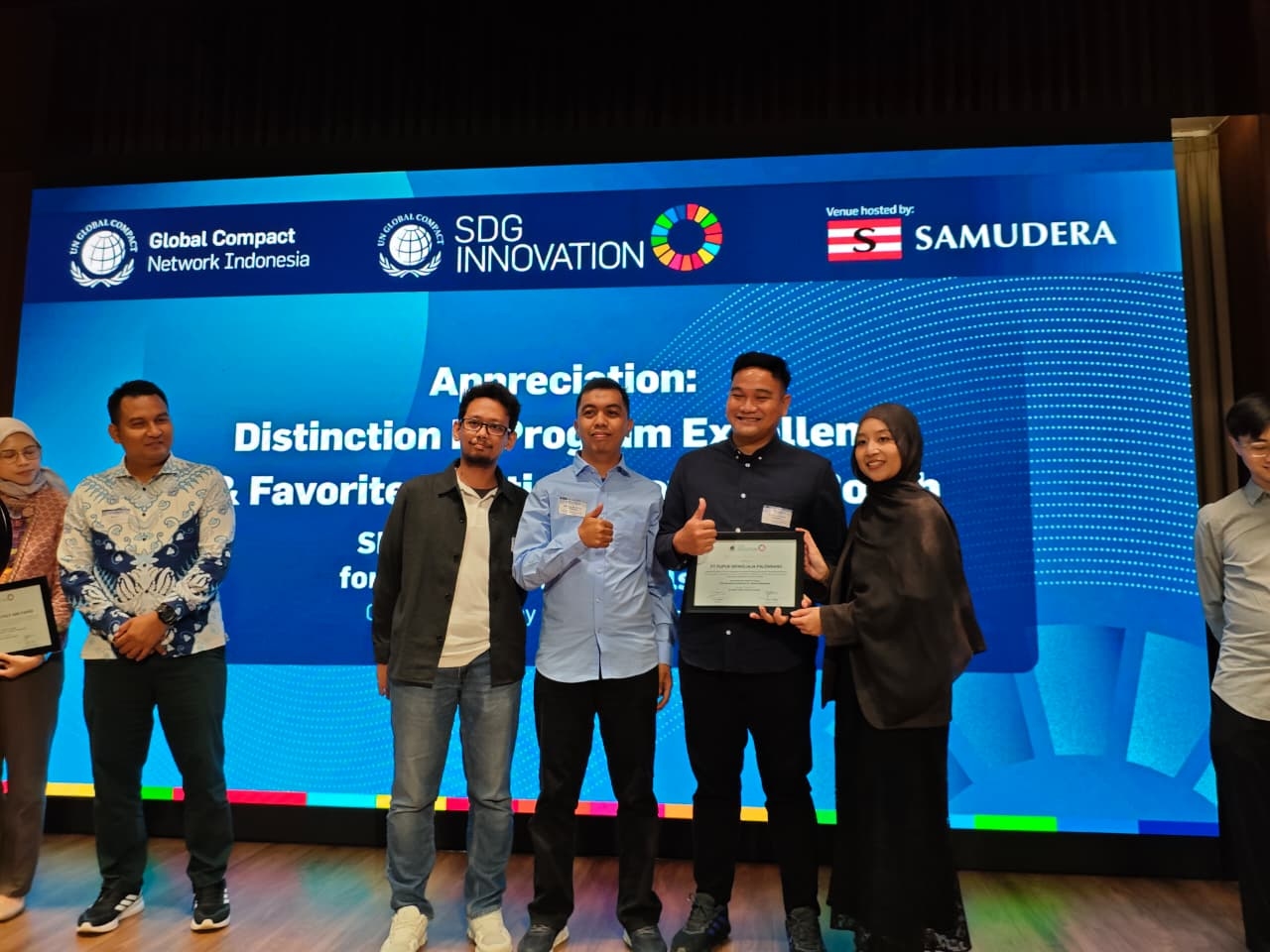 Pusri Palembang Raih Penghargaan SDGI 2026, Bukti Komitmen Bangun Inovasi Berkelanjutan