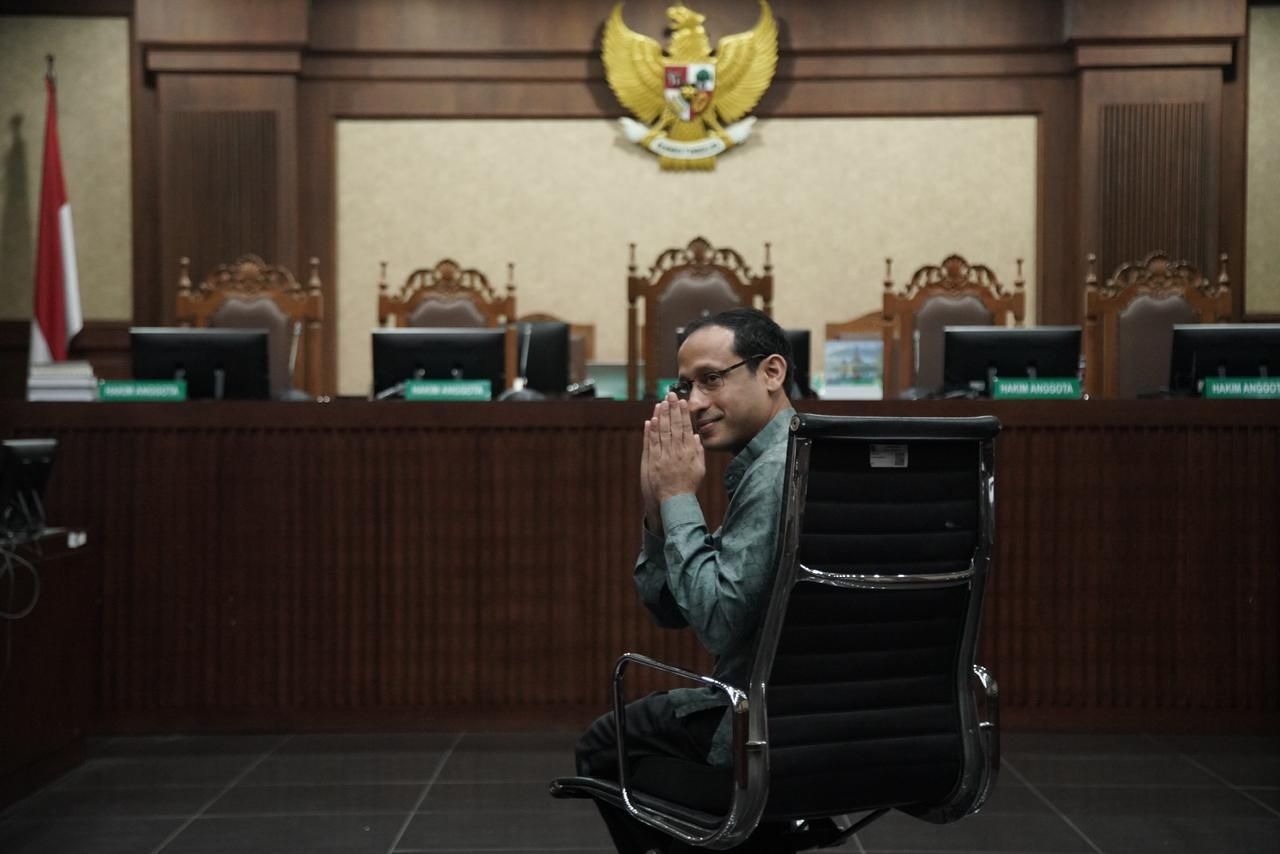 Nadiem Makarim Dituntut 18 Tahun Penjara dalam Dugaan Kasus Korupsi Chromebook