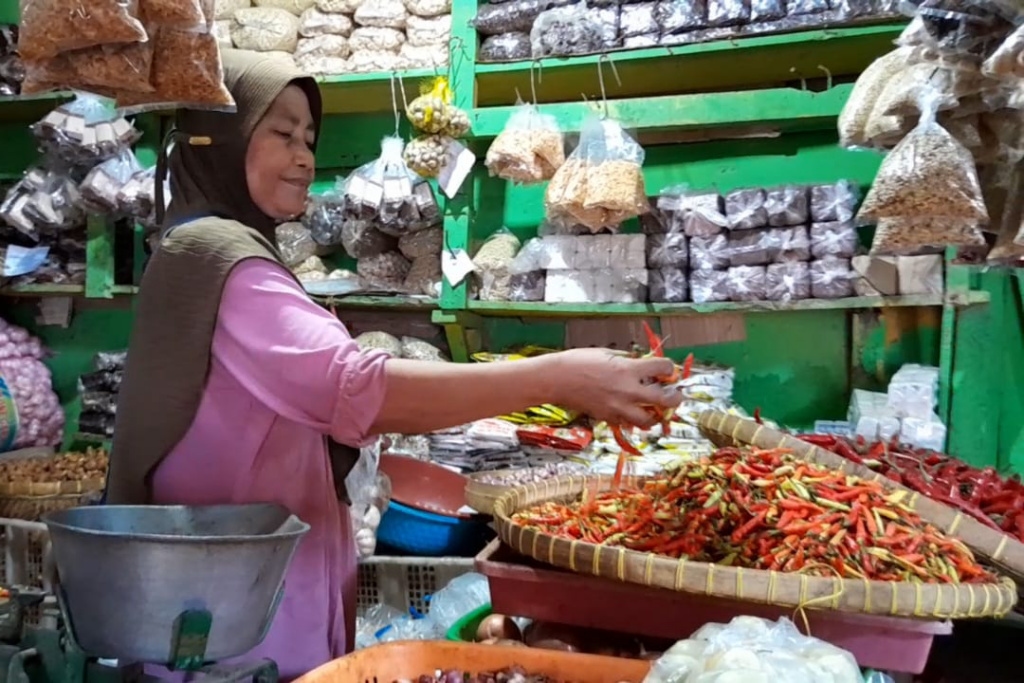 Harga Cabai di Sumsel Makin Pedas, Rawit Merah Tembus Rp85 Ribu per Kg
