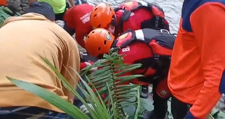 Setelah Tiga Hari Pencarian, Tim SAR Gabungan Temukan Seorang Pemuda Tenggelam di Sungai Musi Empat Lawang Sumsel