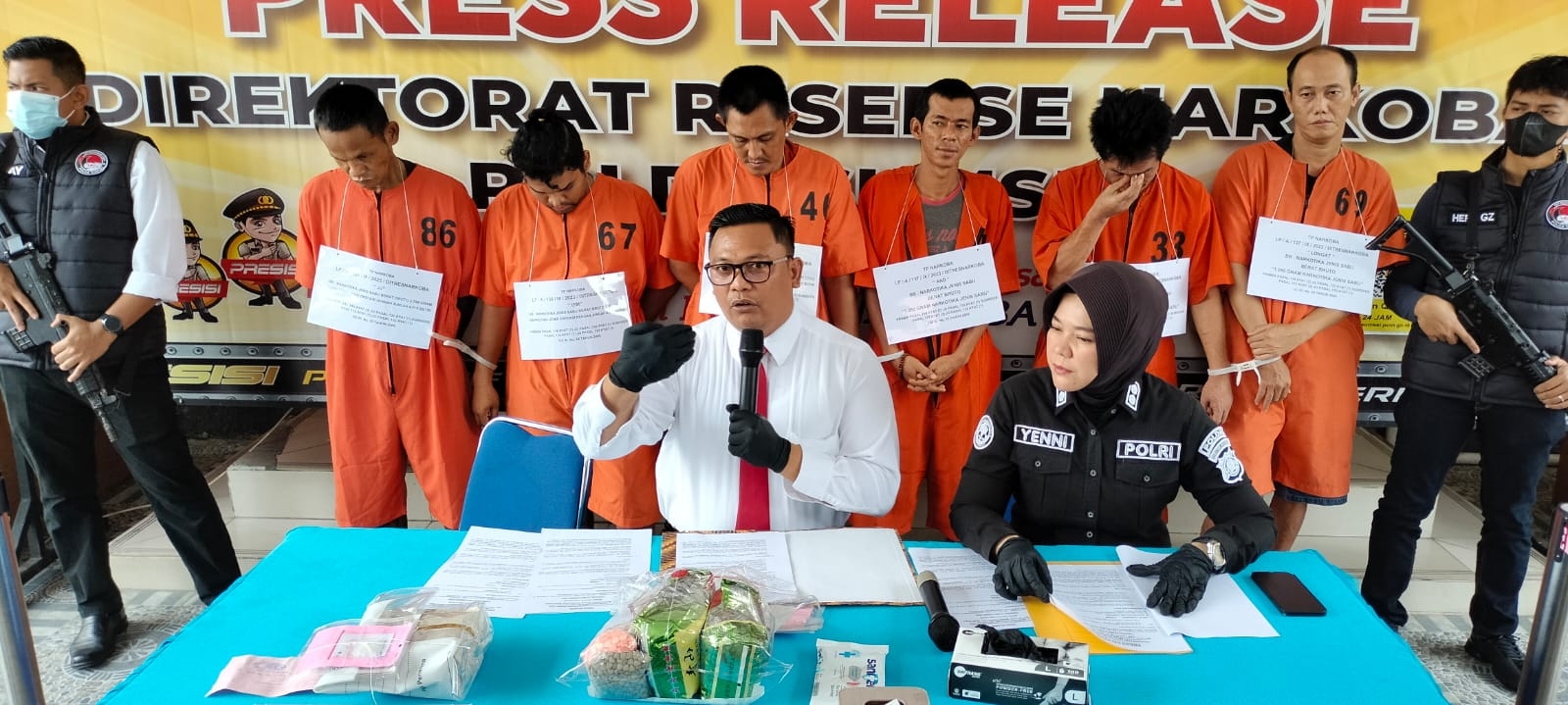 Diupah Rp 25 Juta Bawa Narkoba Dari Medan ke Muratara, Tersangka: Upahnya Dibagi Tiga