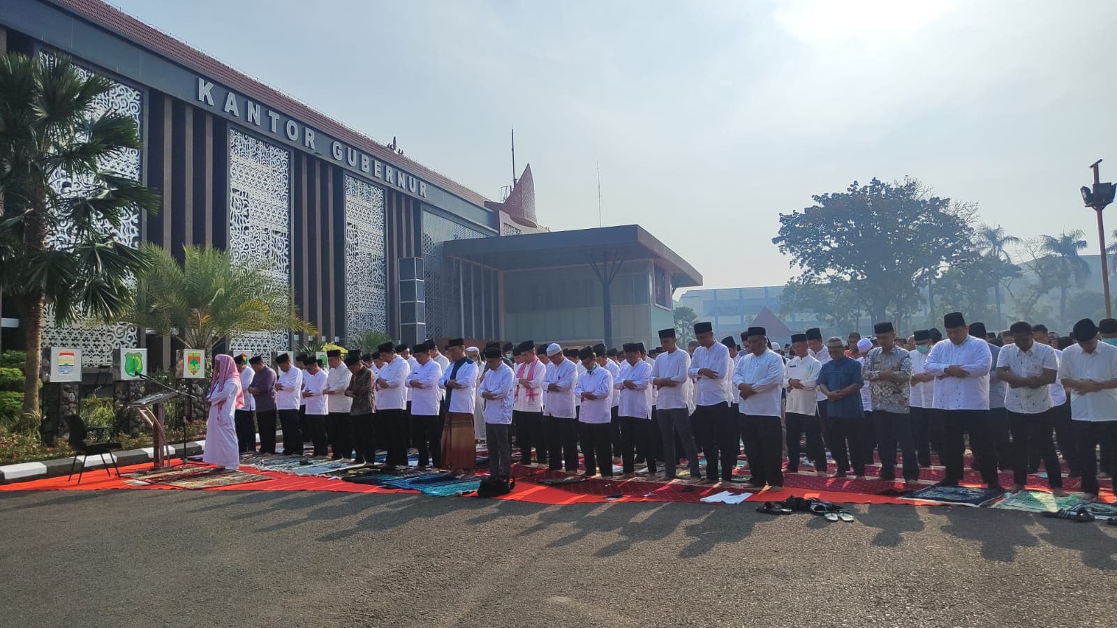 Minta Hujan, Pemprov Sumsel Lakukan Salat Istisqa Agar Api Karhutla Padam