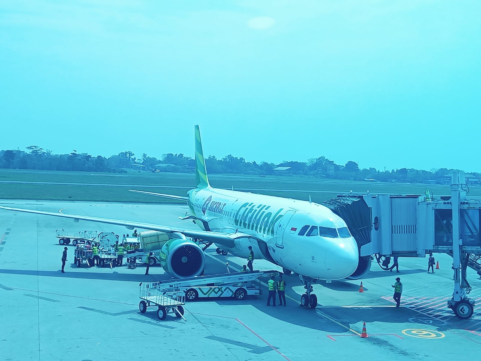 Pasca Demo Besar, Penumpang di Bandara SMB II Palembang Stabil