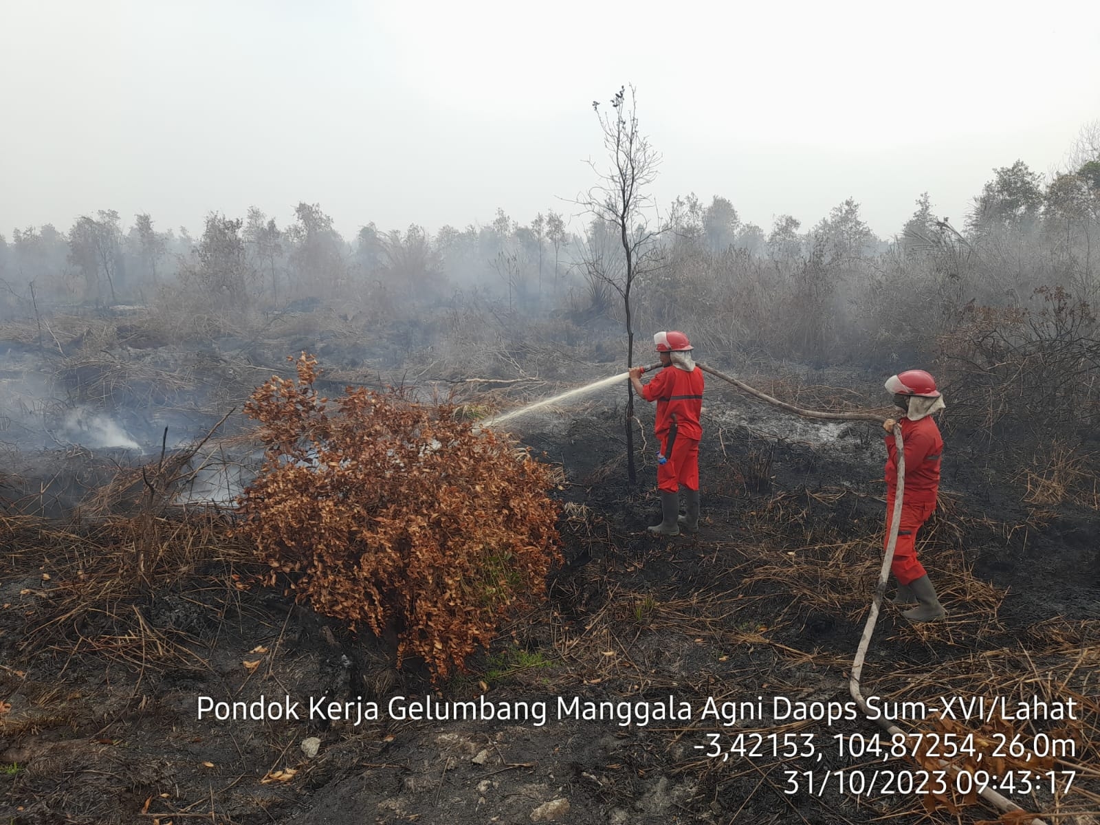 Dapat Tambahan 50 Personel Guna Percepatan Pemadaman Api Karhutla