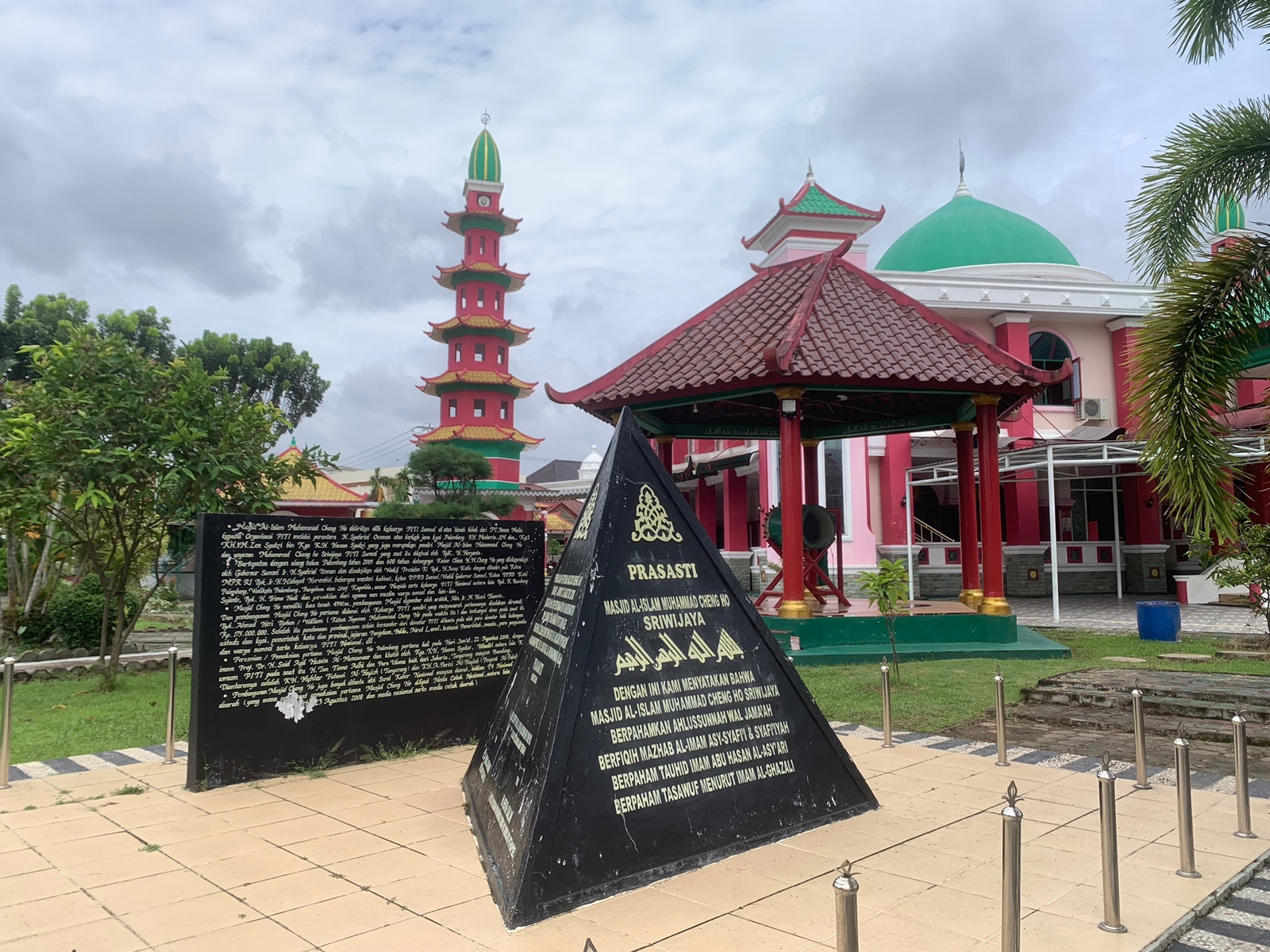 Wajib Dikunjungi Saat ke Palembang, Masjid Muhammad Cheng Ho Bernuansa Tionghoa