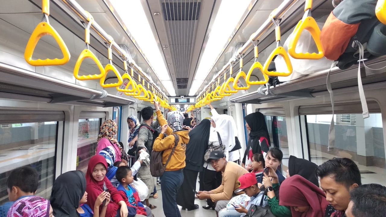 Penumpang LRT Sumsel Hampir Capai Target 4,2 Juta di Tahun 2024