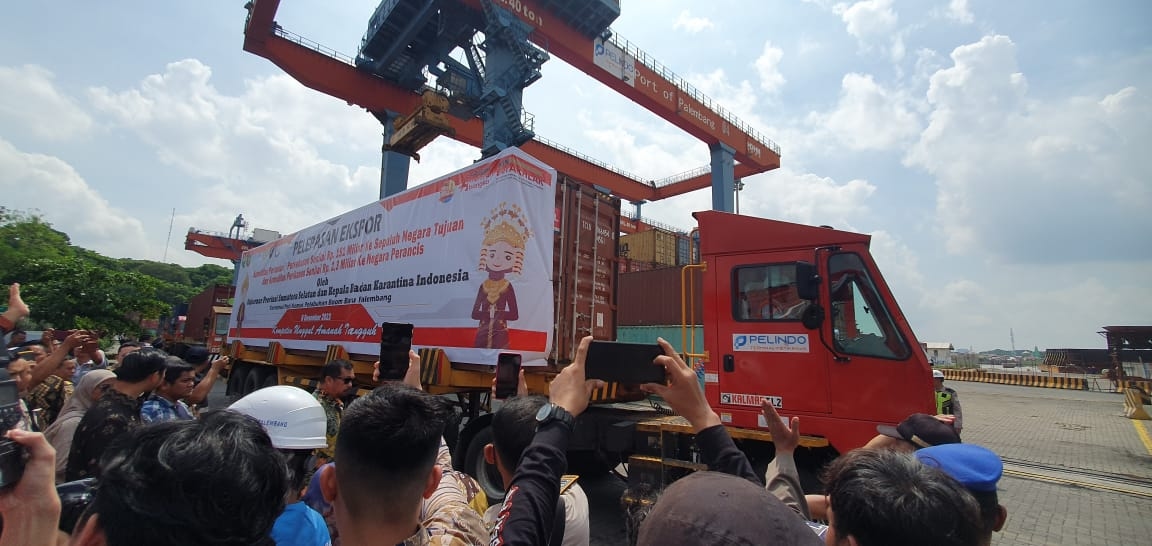 Ekspor Komoditas Sumsel Capai Rp153,4 Miliar: Karet Jadi Produk Unggulan