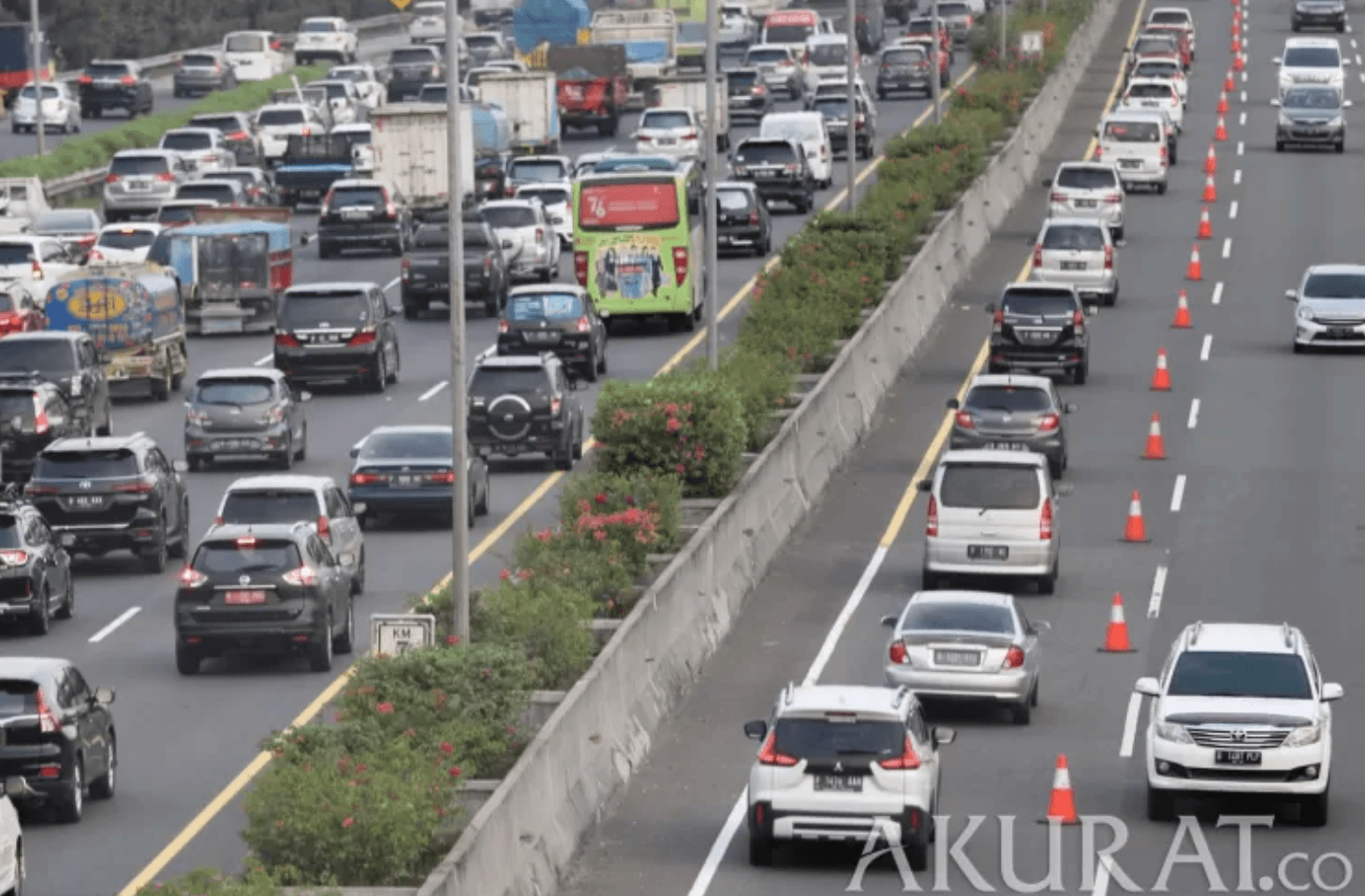 Antisipasi Kemacetan Arus Mudik, Polres Banyuasin Terapkan Barcode Jalan Alternatif