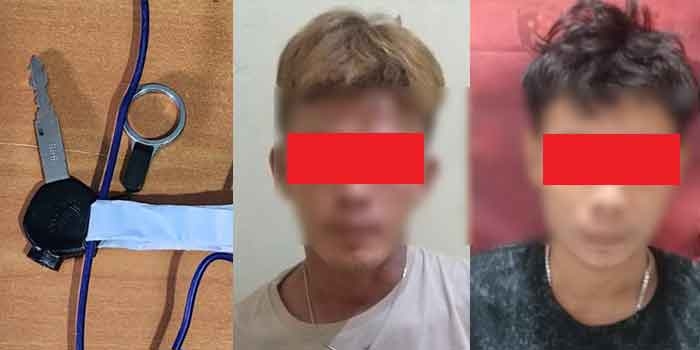 Polisi Tangkap Dua Pelaku Curanmor, Begini Cara Pelaku Beraksi