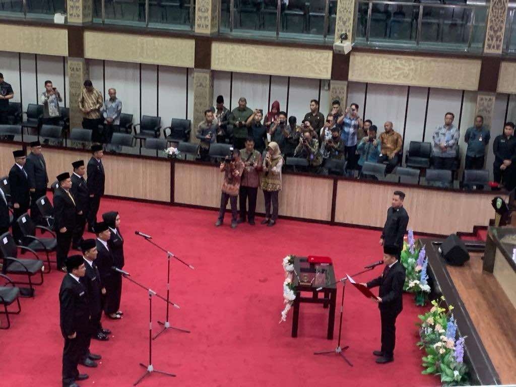 Rotasi 4 Eselon II Pemprov Sumsel, Pj Gubernur Harapkan Pejabat Mampu Berinovasi