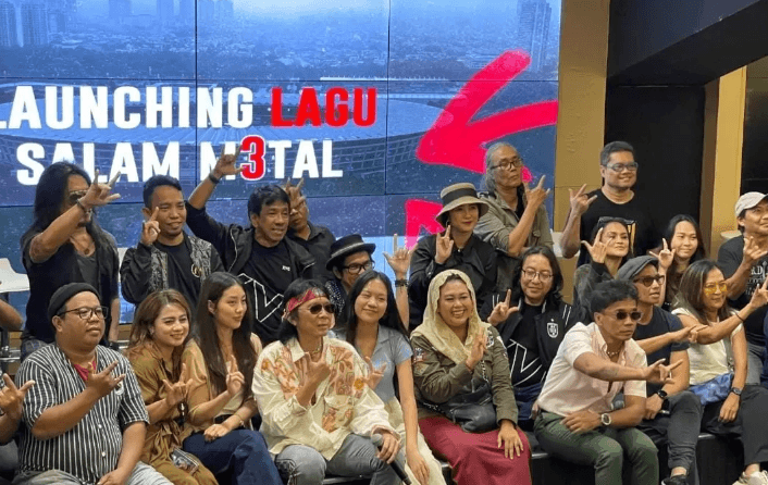 Turun Gunung, Slank Rilis Lagu Salam M3tal Untuk Dukung Ganjar-Mahfud