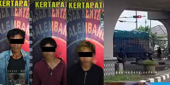 Viral di Instagram, Tiga Pelaku Pemalak Sopir Truk Akhirnya Diamankan Polisi