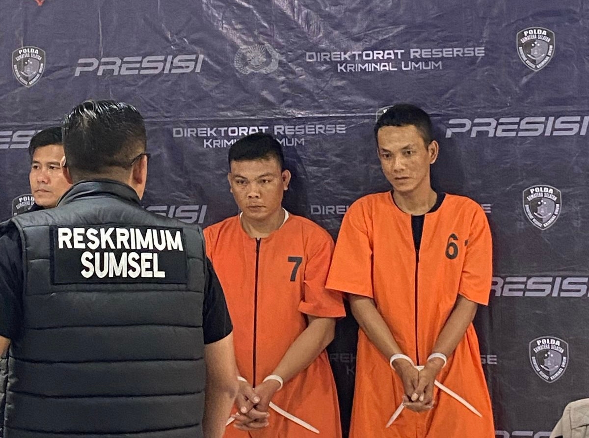 Inilah Tampang Duo Sekawan Begal yang Tewaskan Mahasiswi Unsri, Polisi Ungkap Keduanya Mantan Residivis