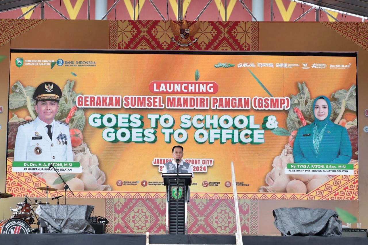 Luncurkan GSMP Goes to School and Goes to Office, Bukti Keseriusan Pj Gubernur Fatoni Tekan Laju Inflasi