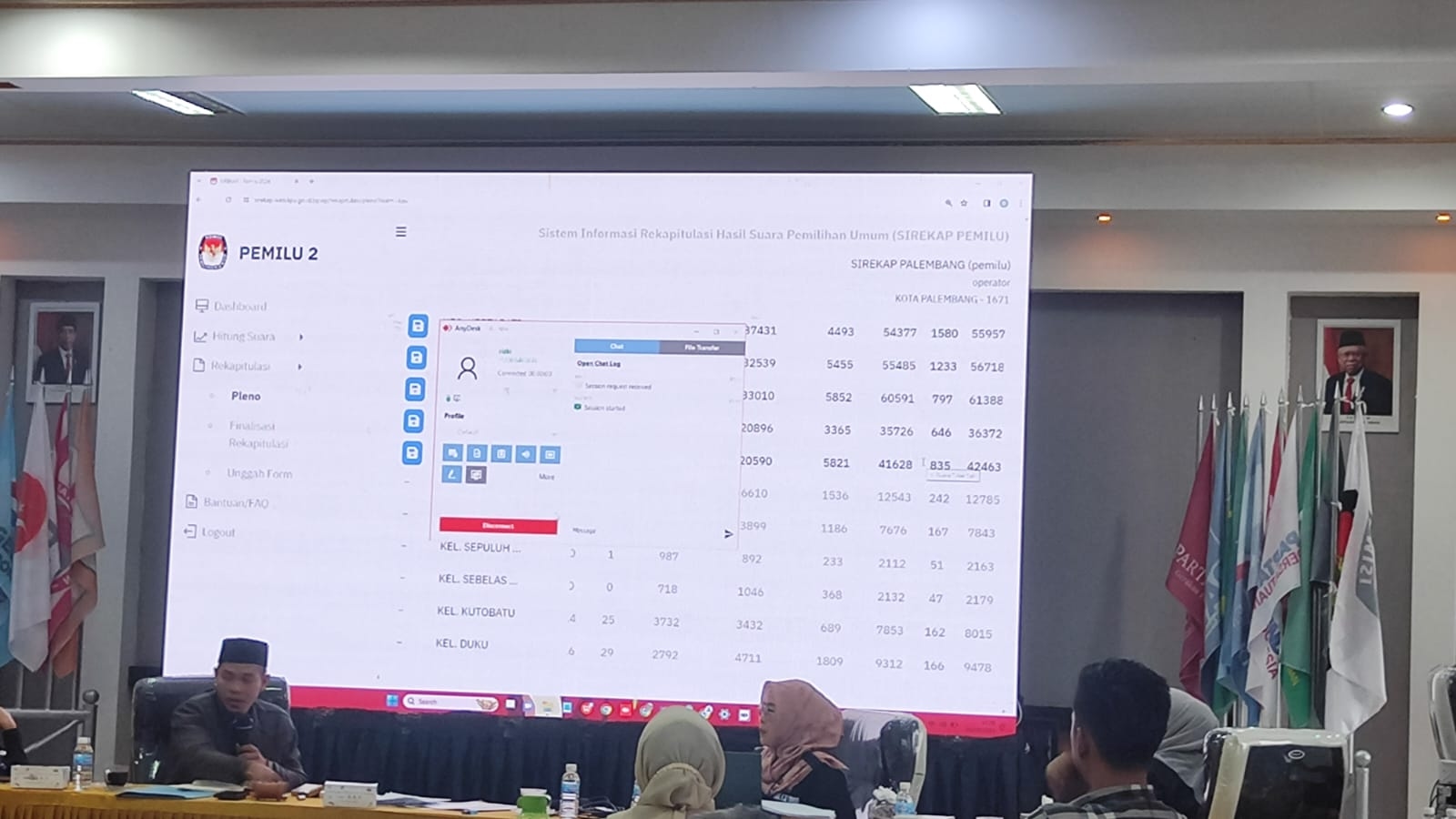 Hari ini, KPU Palembang Mulai Lakukan Rekapitulasi Suara