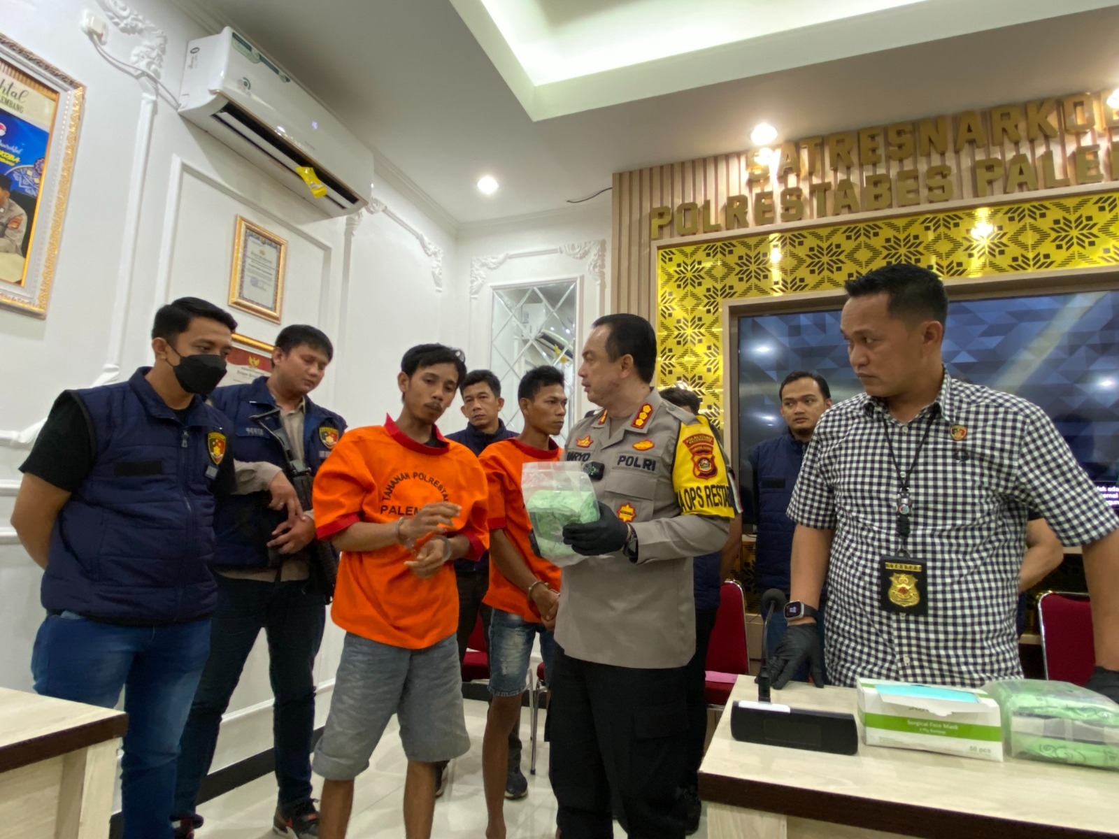 Dibayar Rp25 Juta, Kurir Sabu-Sabu Seberat 13 Kg Ditangkap Polisi di Palembang