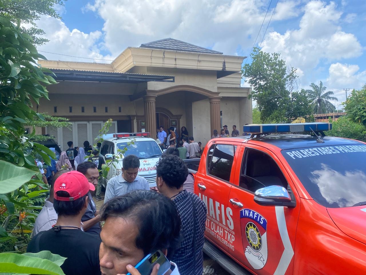 Polisi Kejar Pelaku Pembunuhan Ibu dan Anak di Palembang