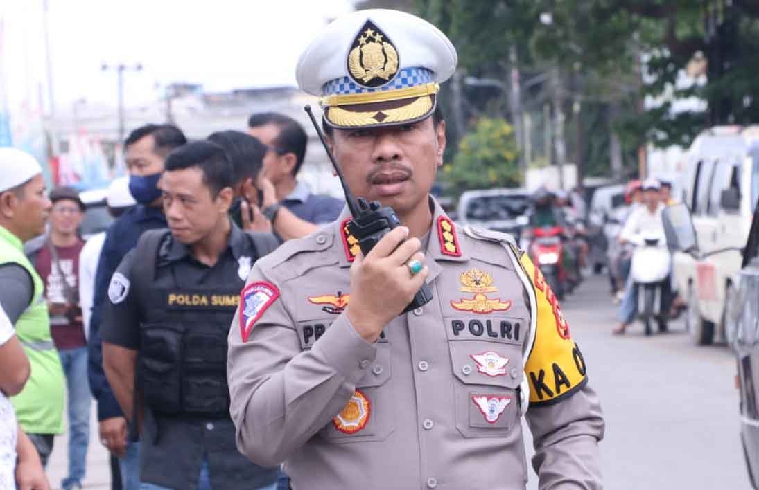 Ditlantas Polda Sumsel Razia 80 Truk Nakal Selama Operasi Ketupat
