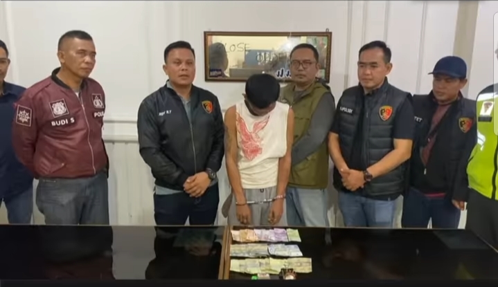 Meresahkan Supir Truk, Pelaku Pungli Bersenjata Tajam di Muara Enim Sumsel Dibekuk Polisi