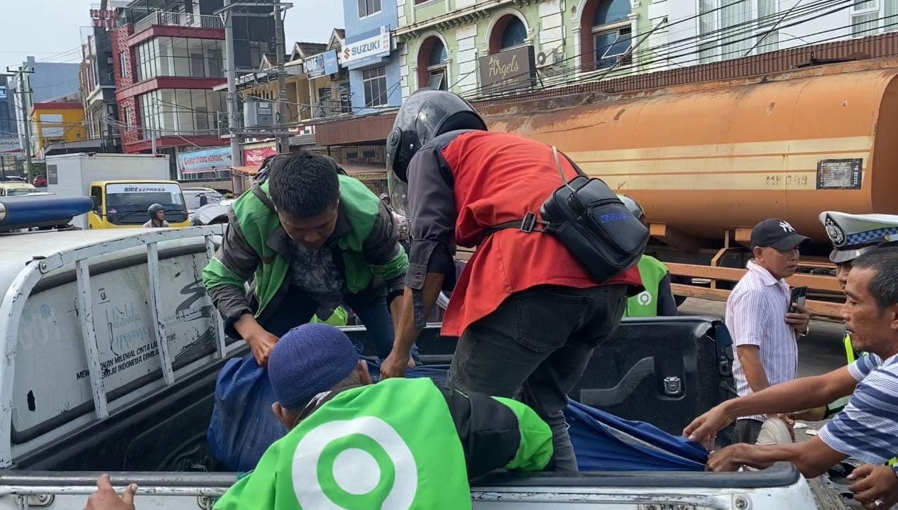 Mahasiswa di Palembang Meninggal Dunia Akibat Terlindas Truk, Begini Kronologinya