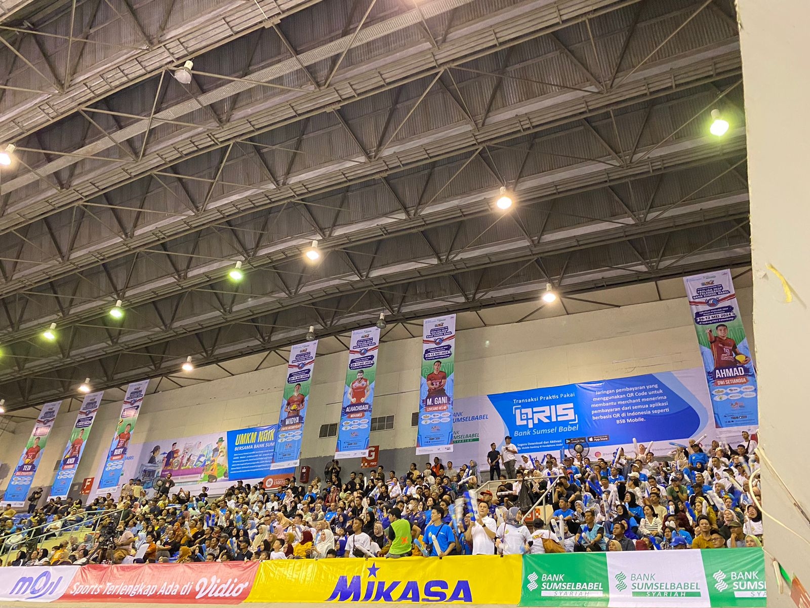 Ribuan Voli Mania Semarakkan Proliga 2024 Palembang