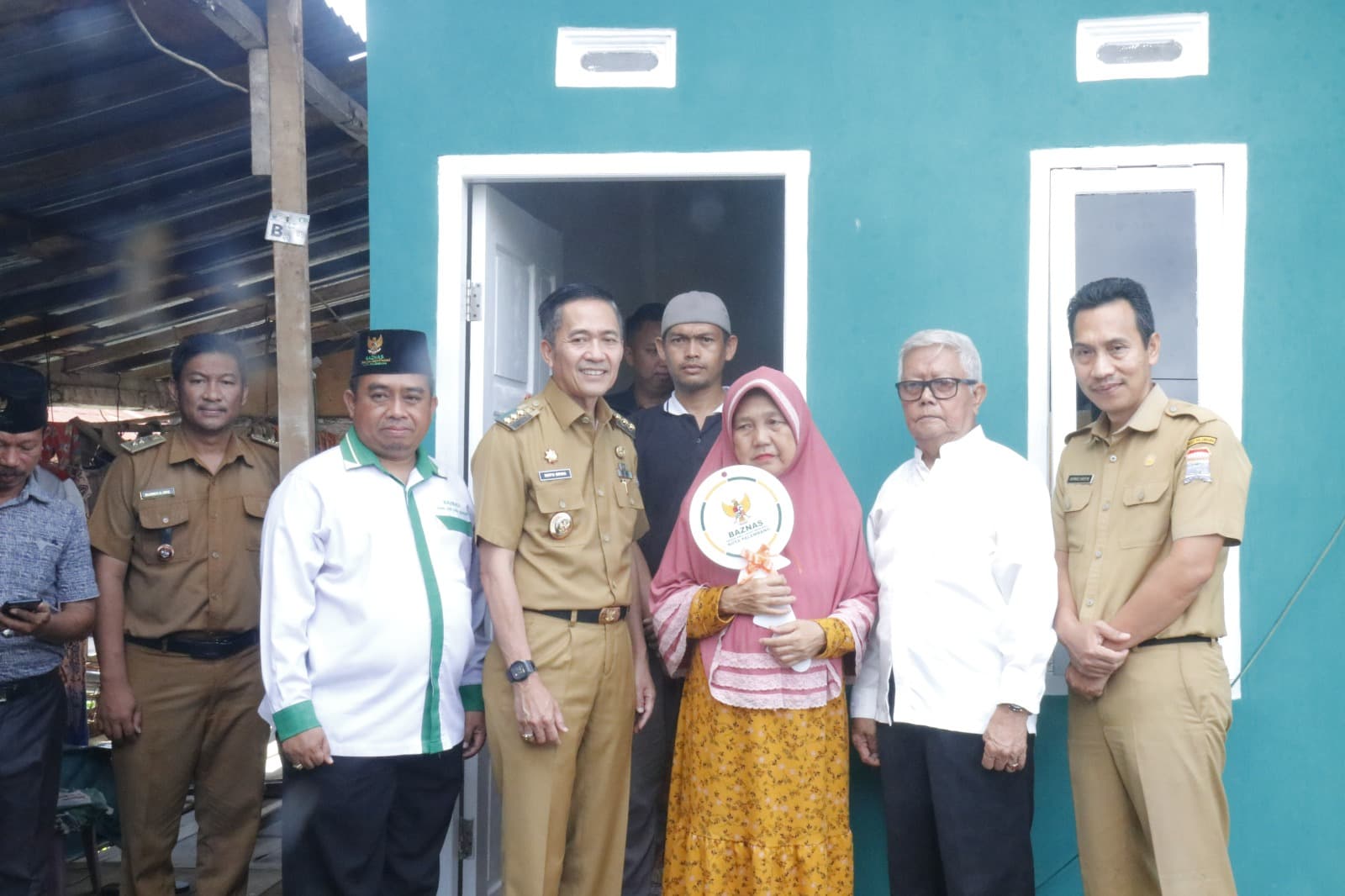 Ratu Dewa Sampaikan Apresiasi Besar atas Program Bedah Rumah oleh BAZNAS