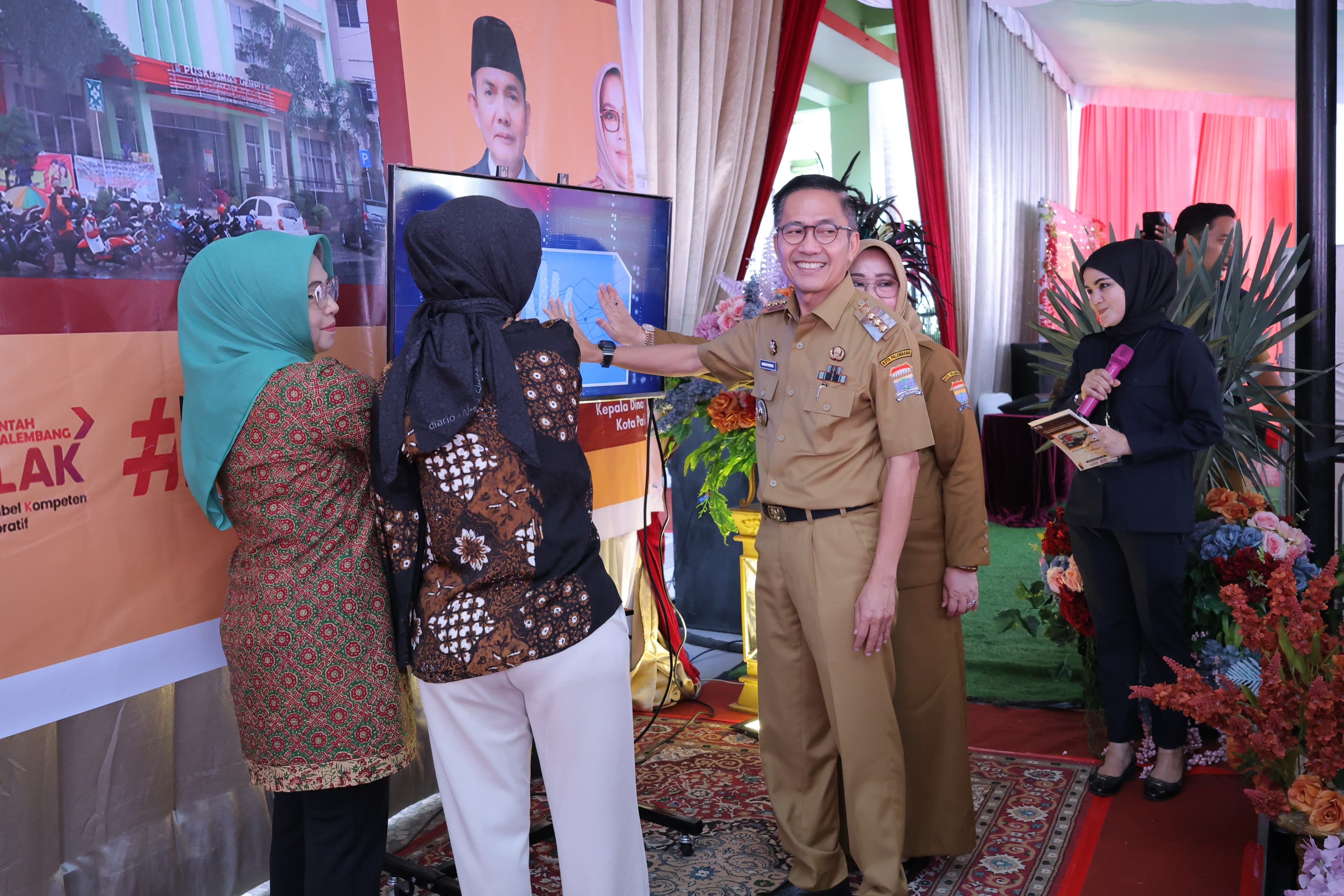 Pj Walikota Ratu Dewa Resmikan Puskesmas Dempo Sebagai Puskesmas Ramah Disabilitas Pertama di Sumsel