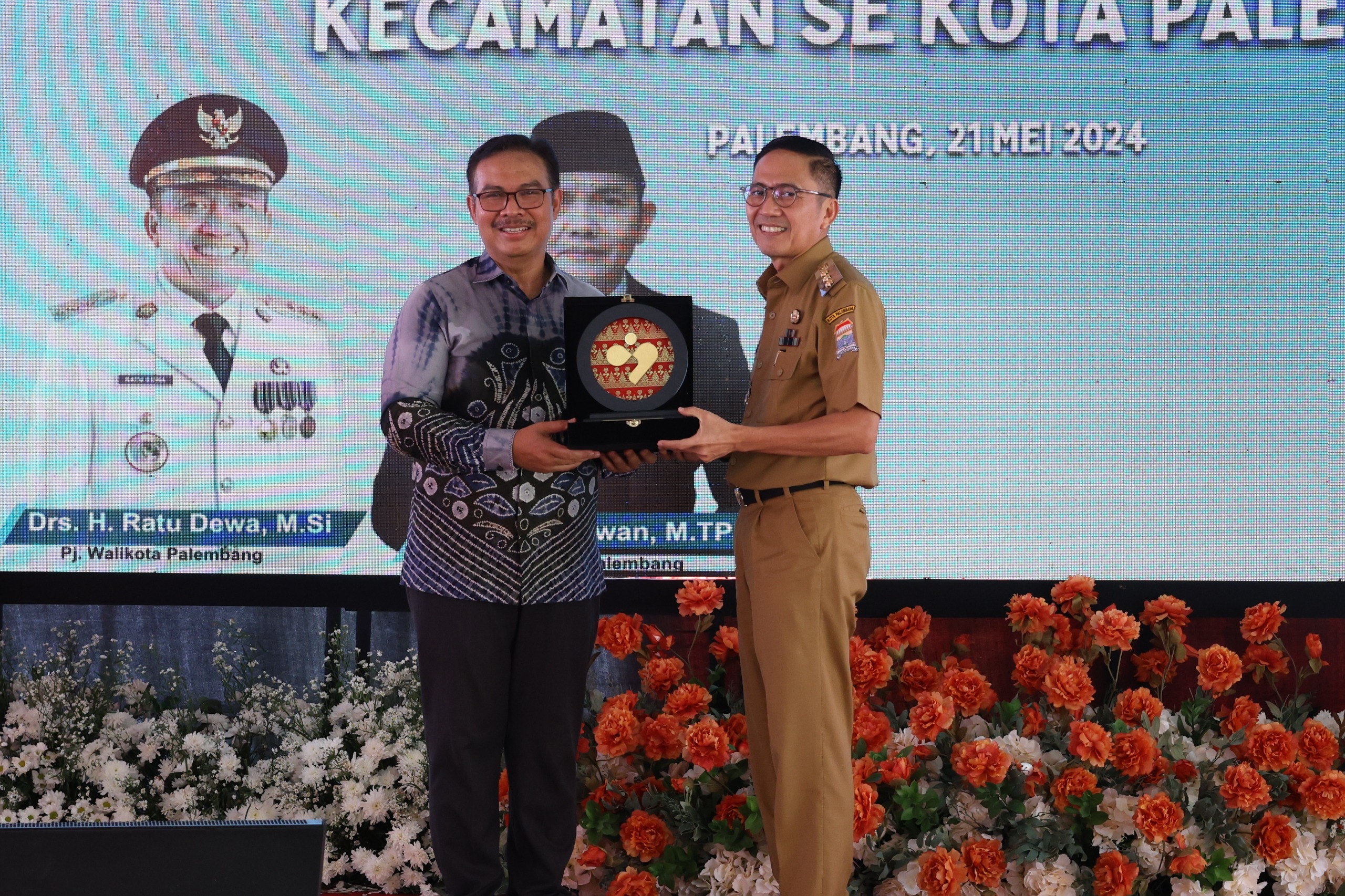 Pj Walikota Palembang Ratu Dewa Mendapat Apresiasi dari Kepala BKKBN RI atas Penanganan Stunting