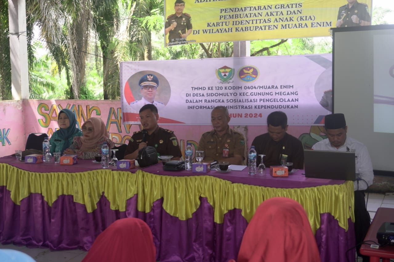 Disdukcapil Kabupaten Muaraenim Gelar Sosialisasi Pencegahan Pernikahan Dini di Lima Kecamatan