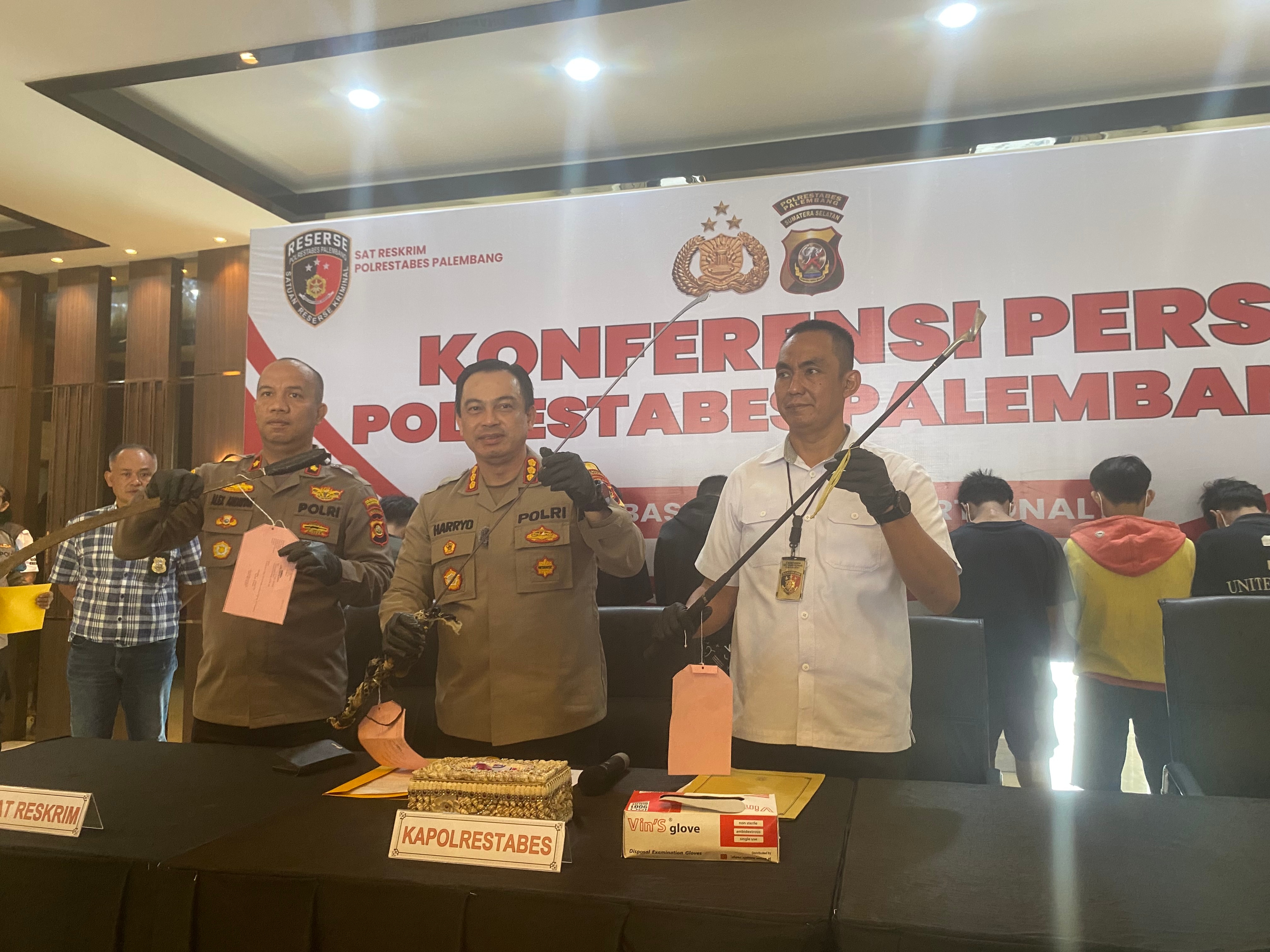 Hendak Tawuran, Puluhan Bocah Palembang Diamankan Polisi