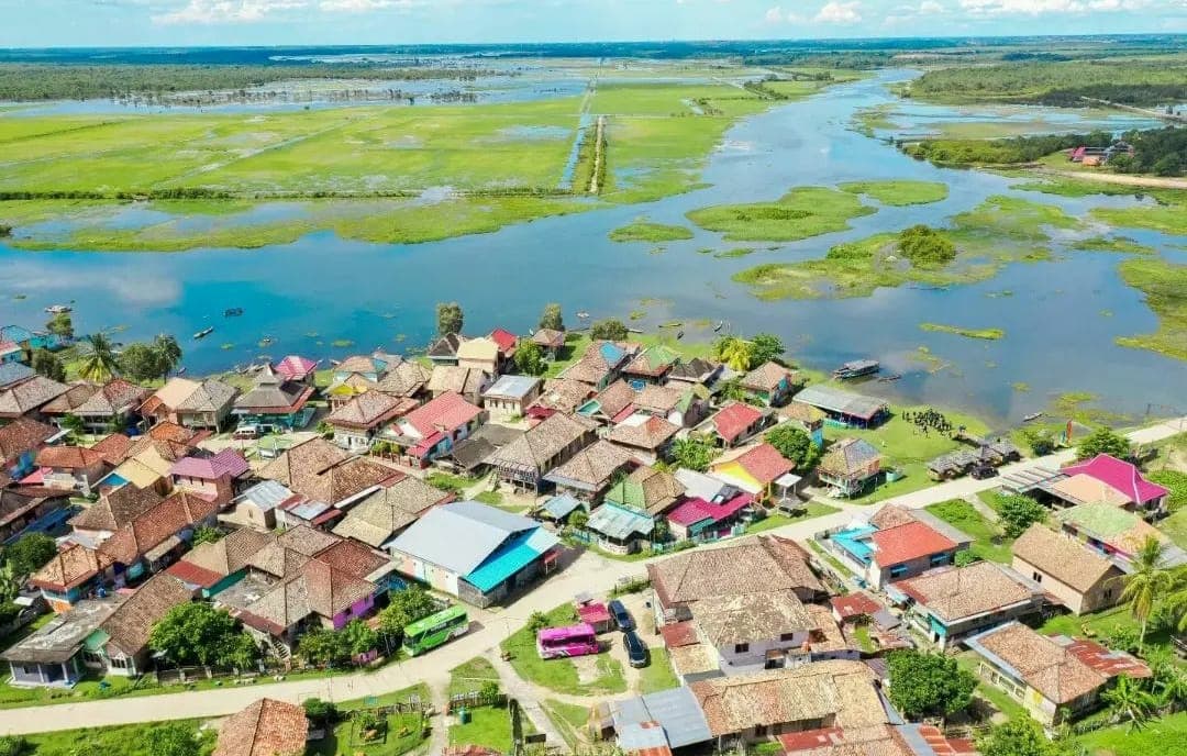 Desa Burai Destinasi Wisata Warna-warni di Ogan Ilir Sumsel, Bisa Jadi Tempat Berkemah