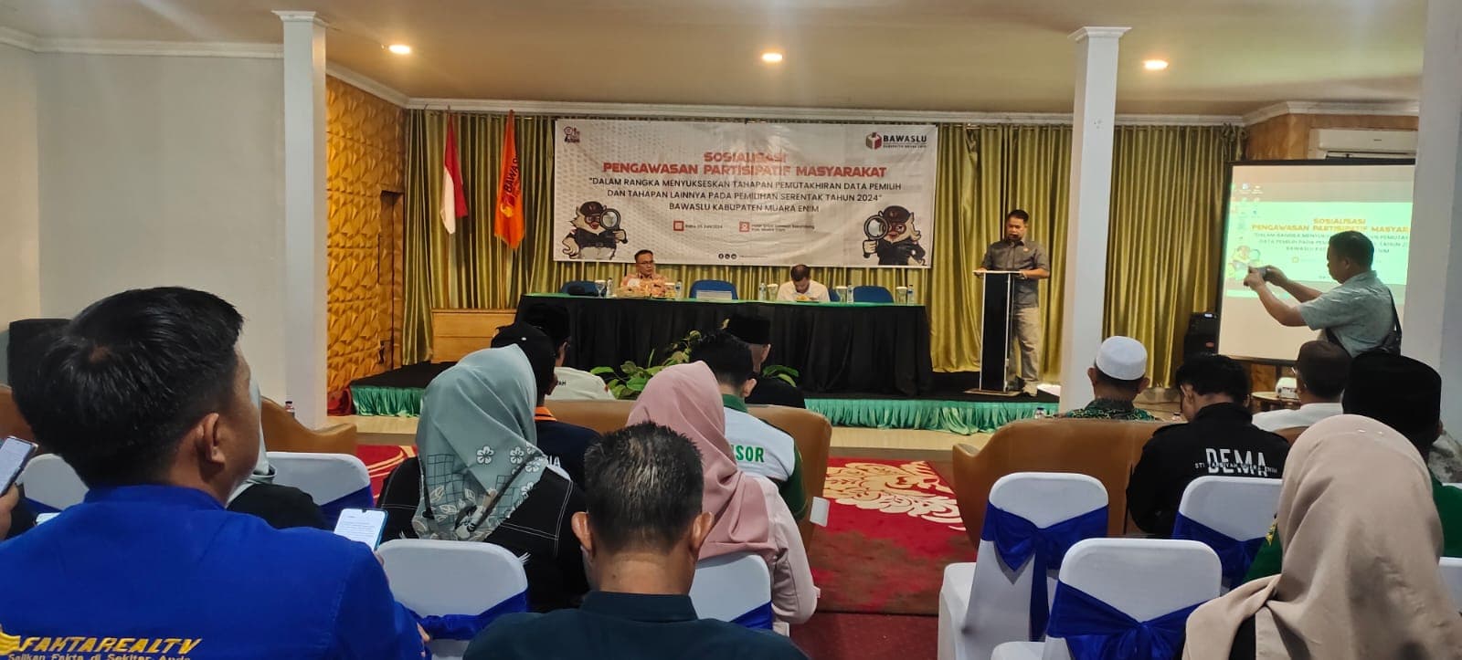 Bawaslu Muara Enim Ajak Masyarakat Sukseskan Pilkada Serenatk 2024, Begini Katanya