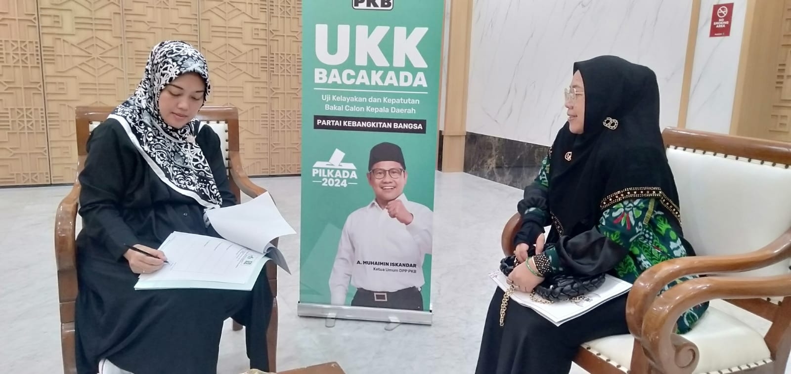 Siap Bersaing di Pilkada Muaraenim 2024, Dessy Puspa Asni Ikuti UKK DPP PKB