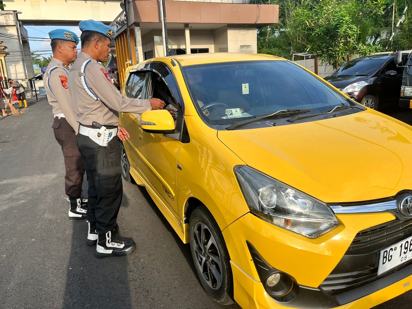 Surat Tidak Lengkap, 9 Kendaraan Polisi Terjaring Razia Provos Polrestabes Palembang