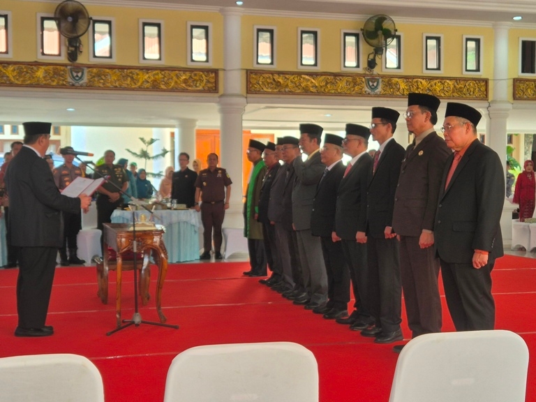 9 Pejabat Eselon II Muara Enim Dirombak, Ini Daftarnya