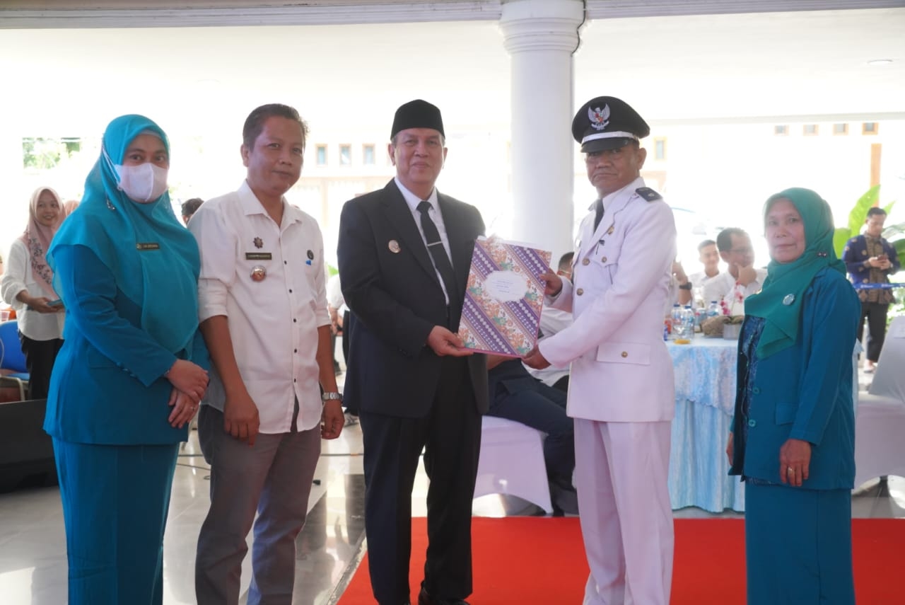 244 Kepala Desa di Muara Enim Resmi Menjabat Selama 8 Tahun