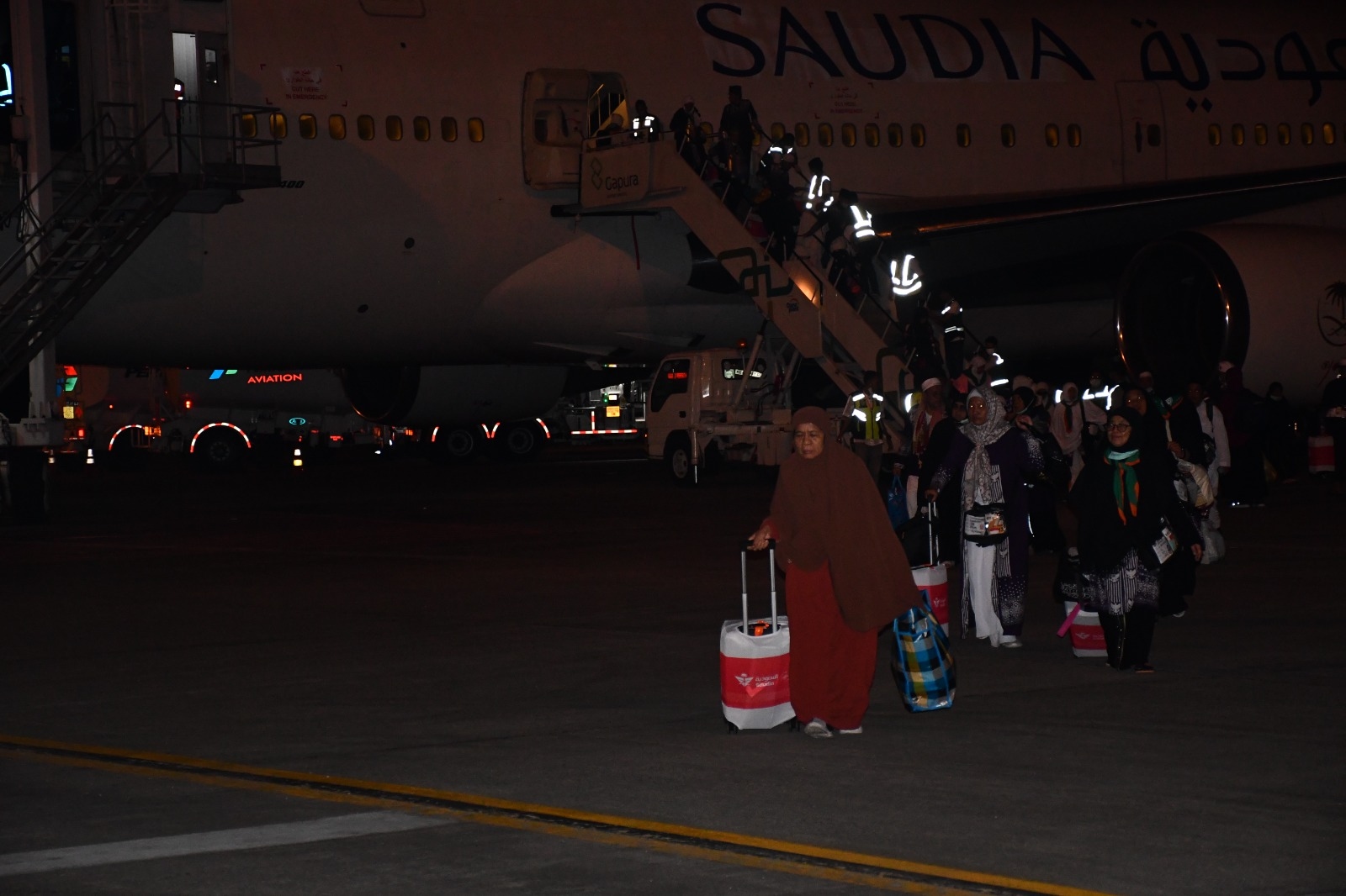 Kloter 12 Tiba, Total 5.374 Jemaah Haji Debarkasi Palembang Pulang ke Tanah Air