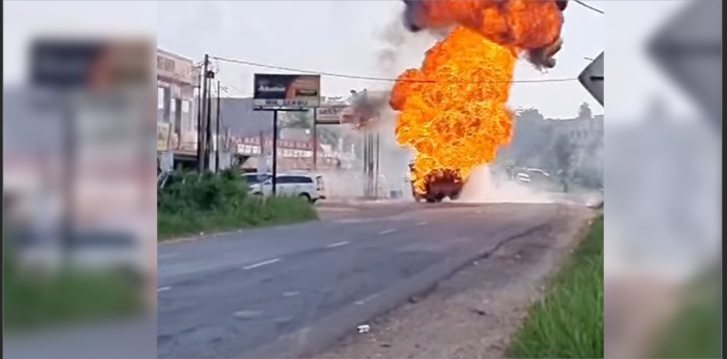 Penyebab Meledaknya Truk LPG di Sumsel Masih Dalam Penyelidikan Polisi