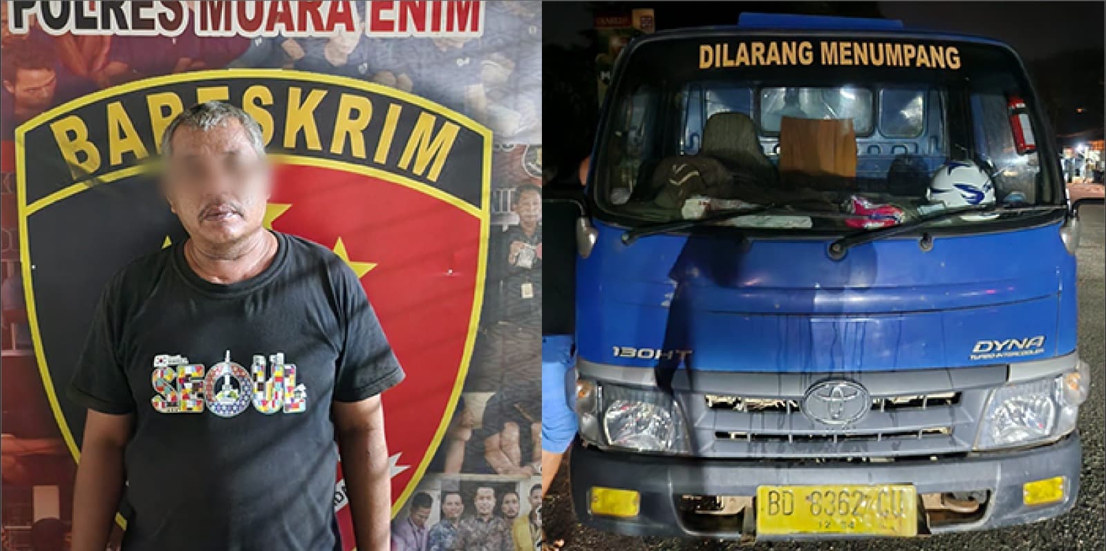 Sopir Truk Tangki Muaraenim Terancam Penjara, Nekat Angkut Solar Ilegal 10 Ribu Liter