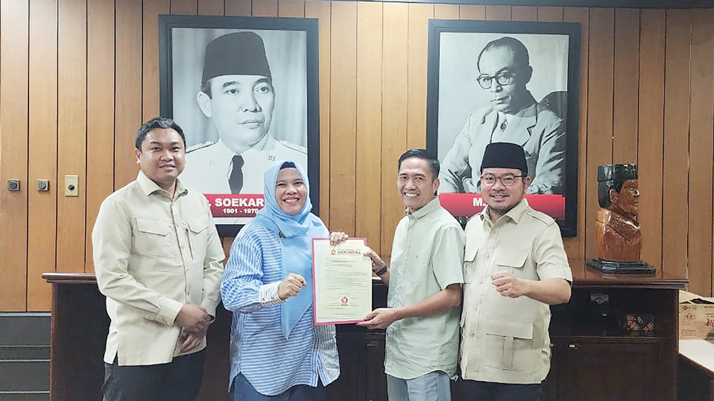 Gerindra Satu Komando, Siap Menangkan Ratu Dewa dan Prima Salam di Pilwako Palembang