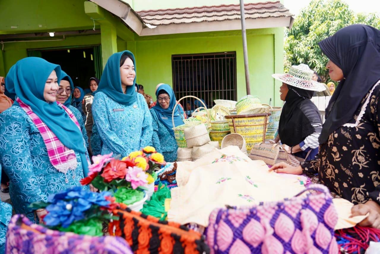 Pj Ketua TP PKK Sumsel Melza Elen Setiadi Dorong PKK Ogan Ilir Berperan Aktif Dalam Pembangunan