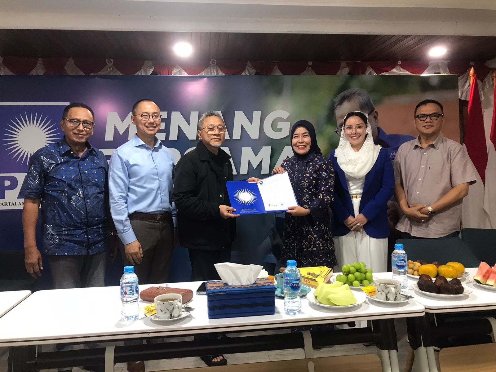 Fitrianti-Nandriani Terima Form B1 KWK dari PAN dan PKB, Nasdem Segera Menyusul