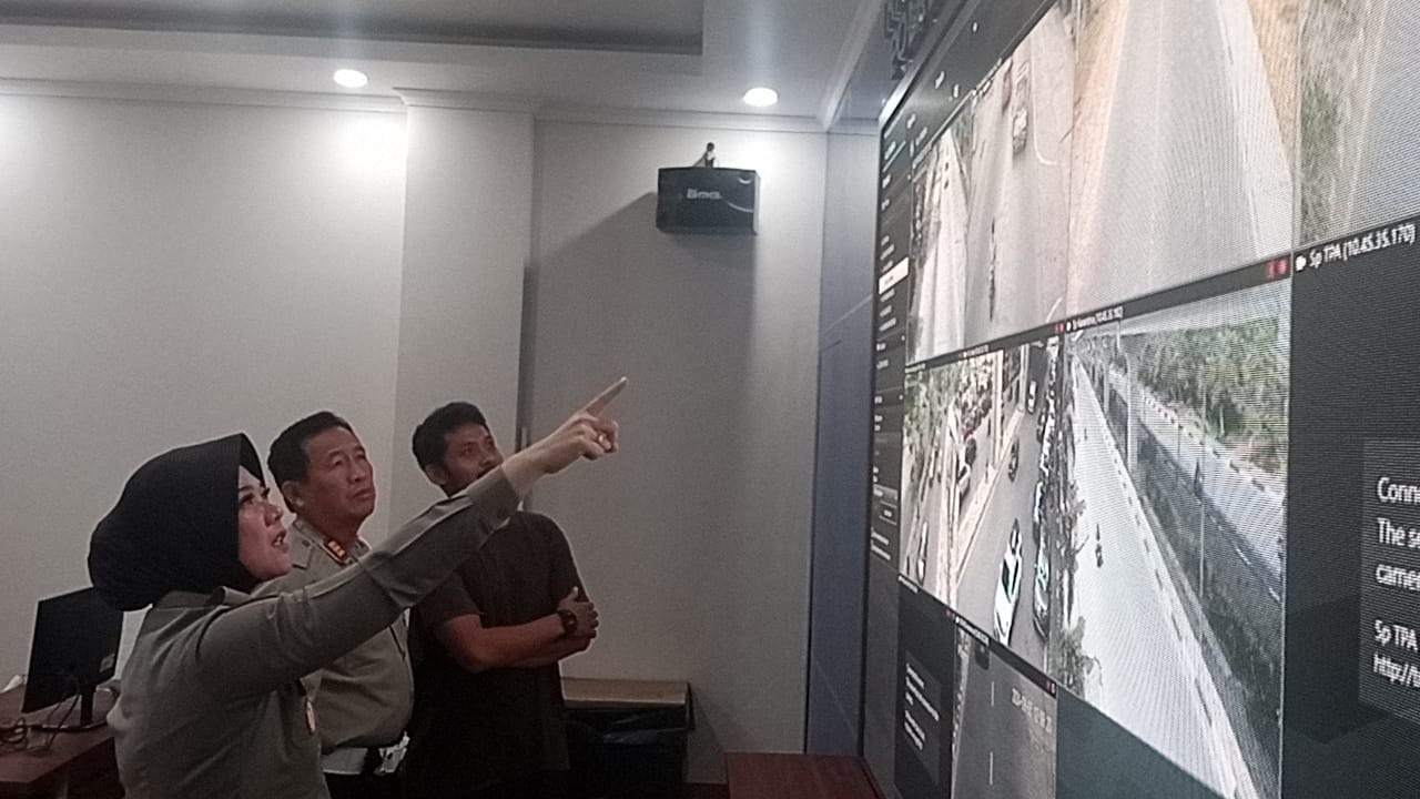 Pantau Lalu Lintas, Satlantas Polrestabes Palembang Siap Uji Coba Command Center Baru