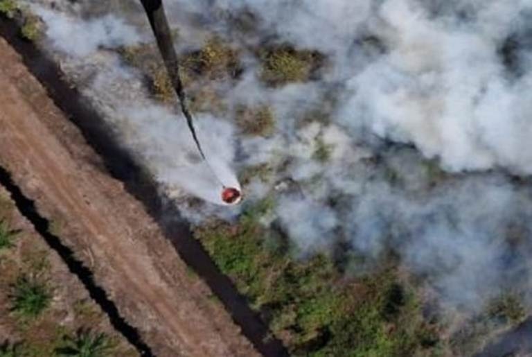 10 Hektar Lahan Terbakar, Upaya Pemadaman Karhutla di OKI Terkendala Akses Jalan dan Hujan Sedikit