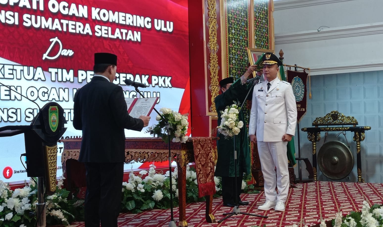 Pj Gubernur Sumsel Resmi Lantik M Iqbal Alisyahbana Sebagai Pj Bupati OKU