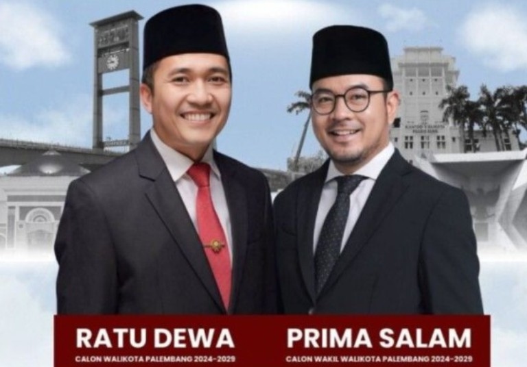 PDIP Segera Berikan SK Dukungan untuk Ratu Dewa-Prima Salam di Pilwako Palembang