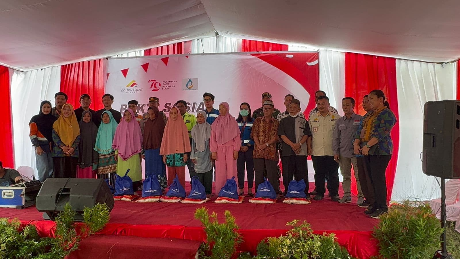 HUT RI ke-79, PT GGB Gelar Lomba 17an dan Sediakan Layanan Kesehatan Gratis Untuk Warga Lahat