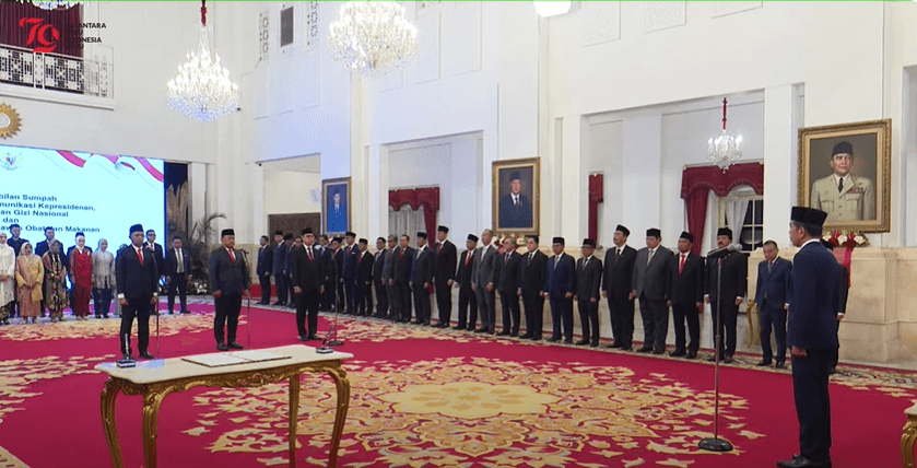 Jokowi Reshuffle Kabinet, Menteri Energi dan Menteri Hukum Baru Dilantik dalam Kabinet Indonesia Maju
