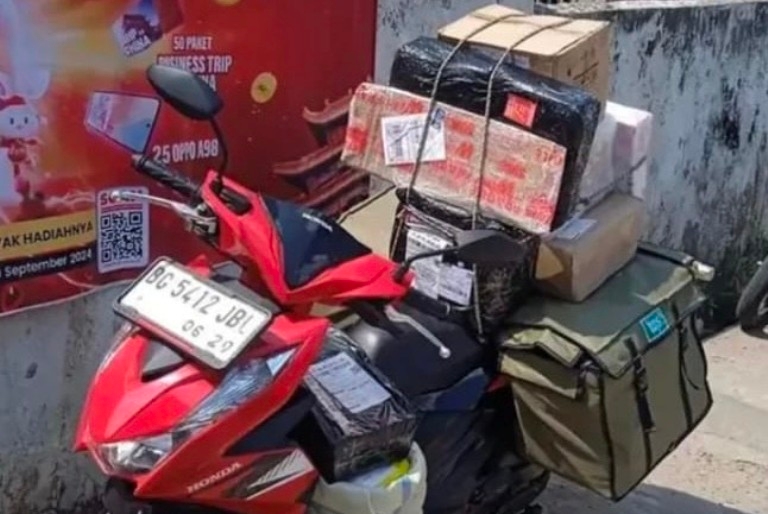 Motor dan 55 Paket Kurir di Palembang Hilang Saat Antar Kiriman