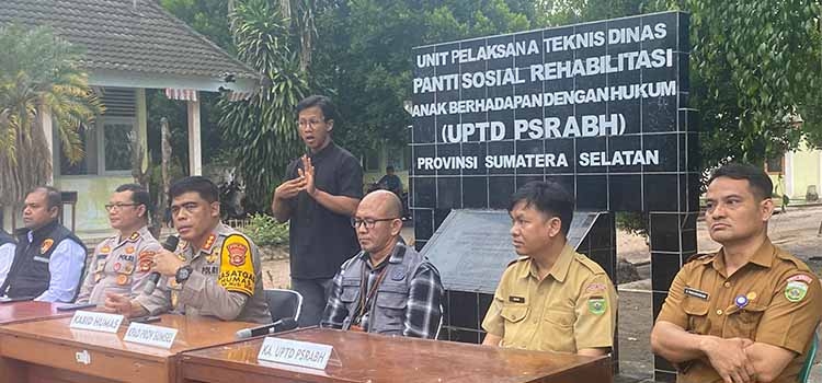 Tiga Pelaku Kasus Pembunuhan dan Rudapaksa Siswi di Kuburan Cina Palembang, Diawasi Secara Ketat di Panti Rehabilitasi